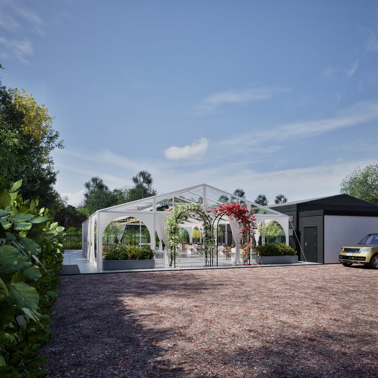 Image gallery marquee