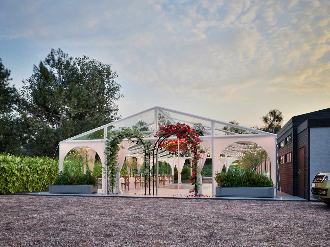 Image gallery marquee